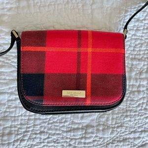 Kate Spade Carsen Newbury Lane Plaid Crossbody